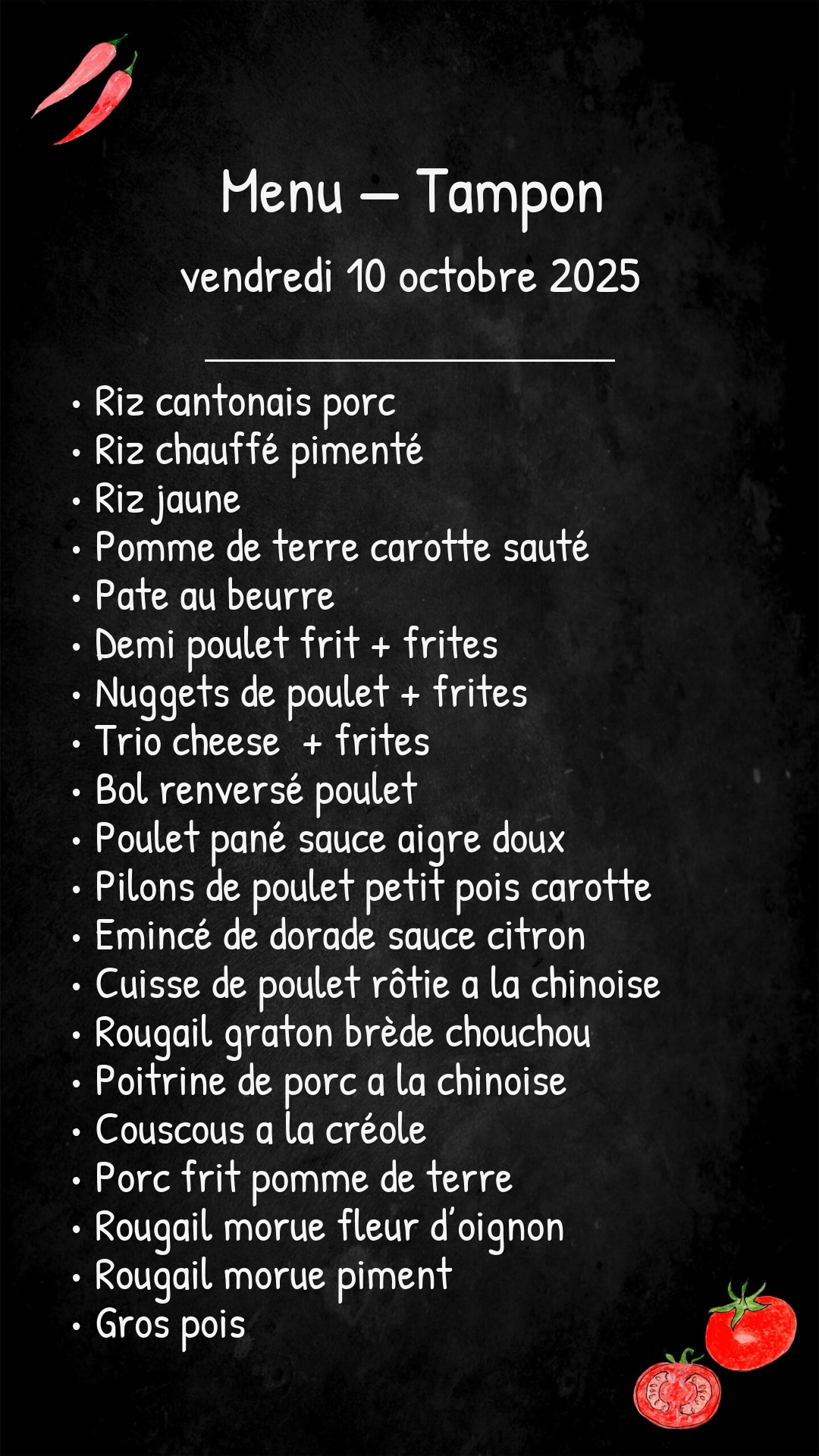 Vendredi 10 Octobre 2025