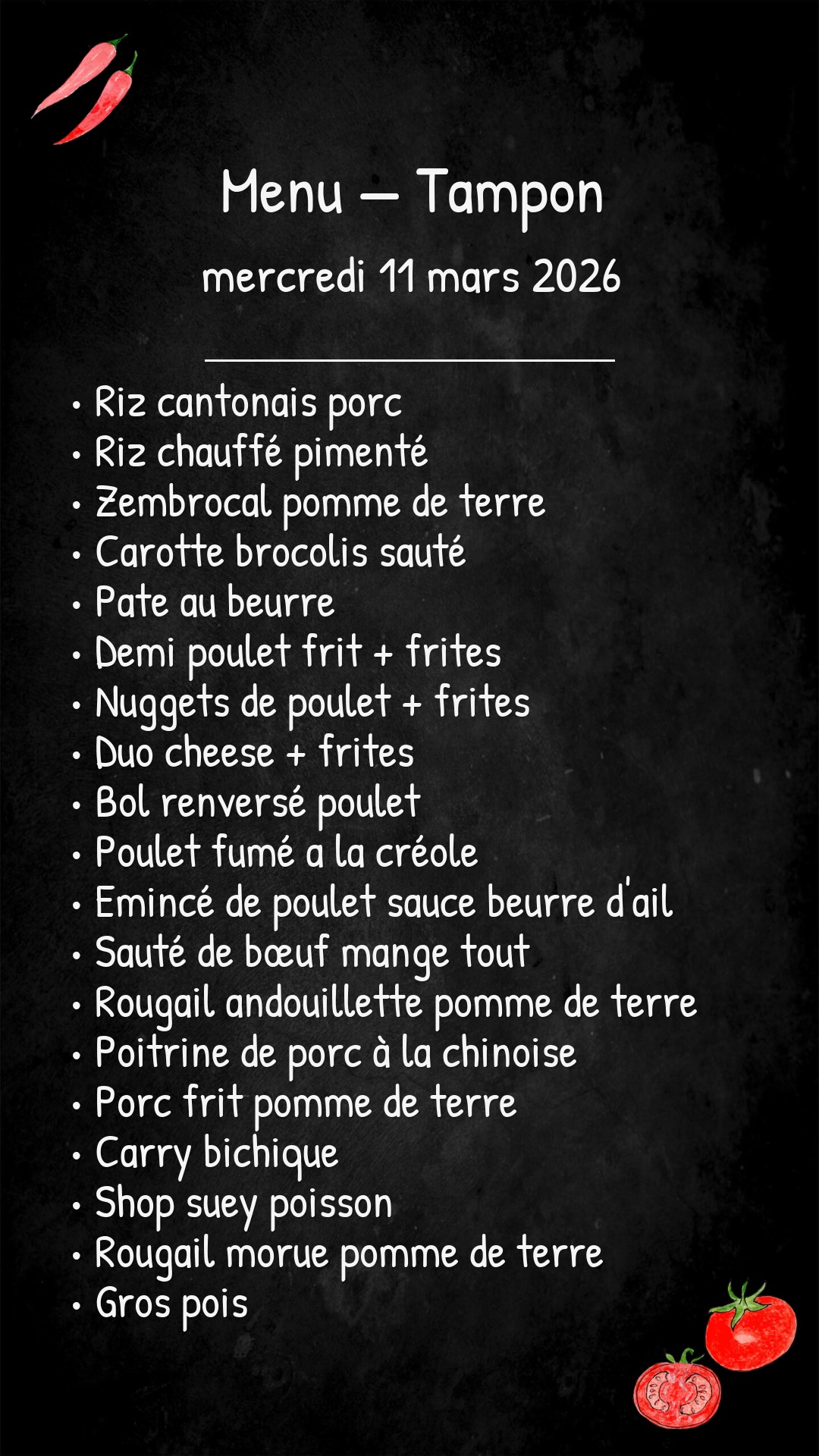 Mercredi 11 Mars 2026