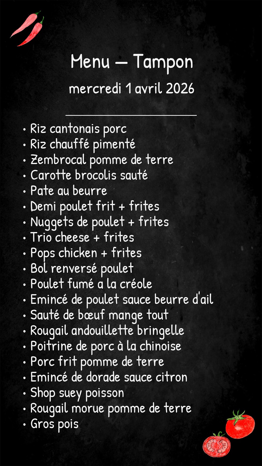 Mercredi 01 Avril 2026