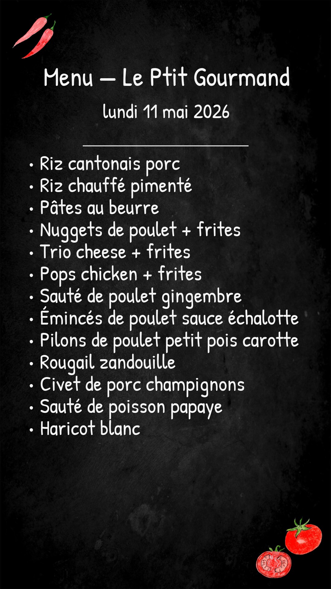 Lundi 11 Mai 2026