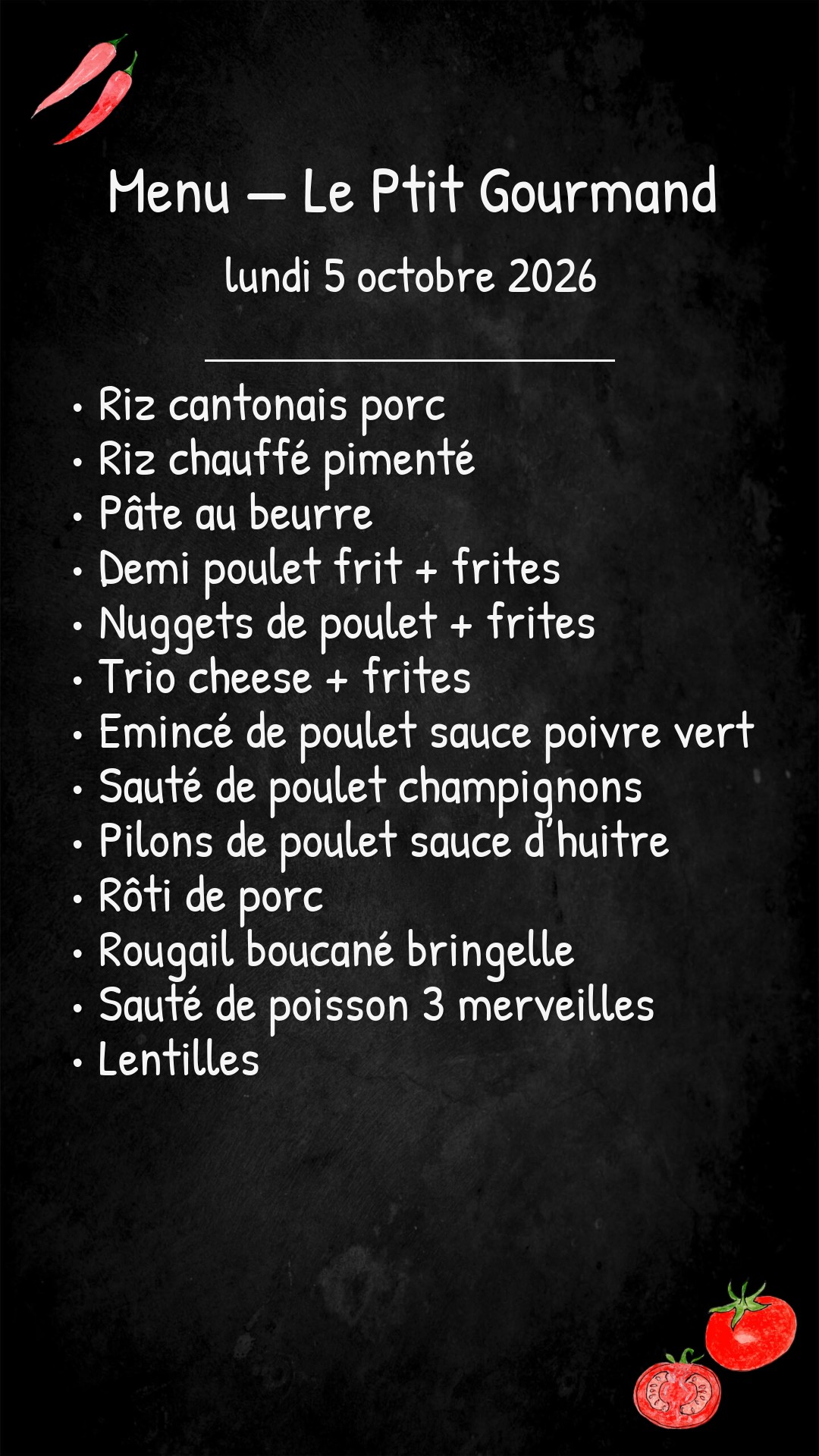 -Lundi 05 Octobre 2026-